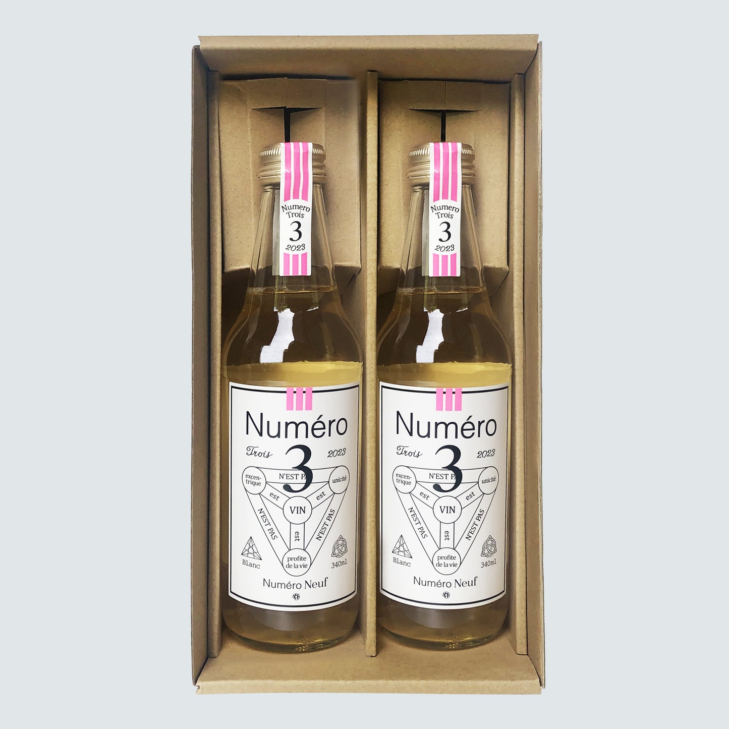 Numéro Trois(ヌメロトロワ) ギフト2本セット(化粧箱代込み)