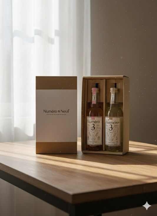 Numéro Trois プレミアム日本ワイン ギフト2本セット（化粧箱付き）